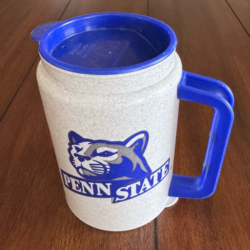 Vintage PSU Penn State University NITTANY LIONS Big 10 Plastic Drinking Chug Jug